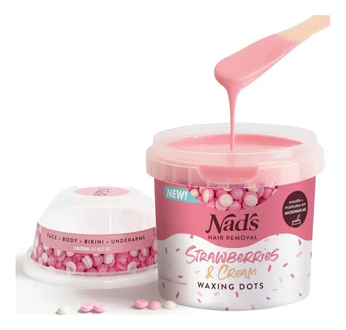 Cera Dura Nad’s – Straberries & Cream 200 G