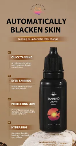 Tanning Oil For Darkening Skin Oil Sunless Tanning Essence