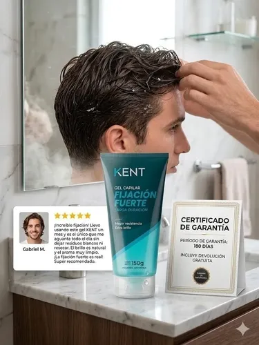 Gel Capilar Fuerte Kent 150g