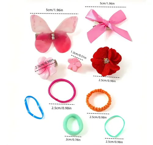 Set 748 Accesorios Para El Pelo Nena Sin Caja 748pcs Girls Hair Accessories Set