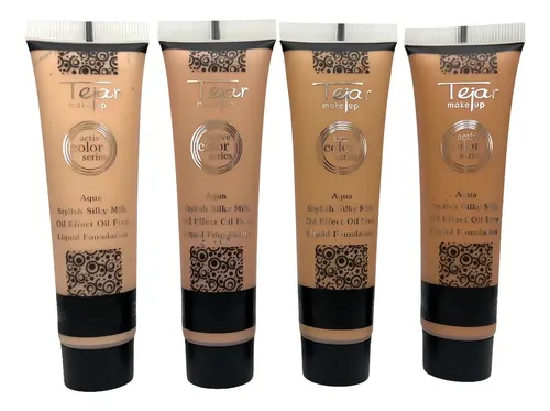 Base Maquillaje Cremosa Tejar Make Up Mate Media 30g Larga Duración