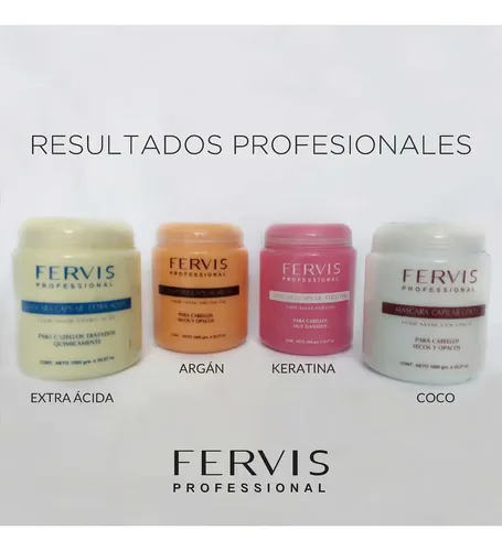 Nutricion Capilar Fervis Extra Acida X 1 Kg