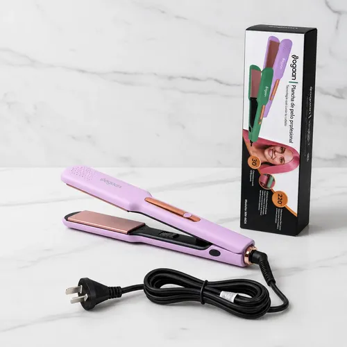 Rumish Plancha De Pelo Con Regulador 220°c