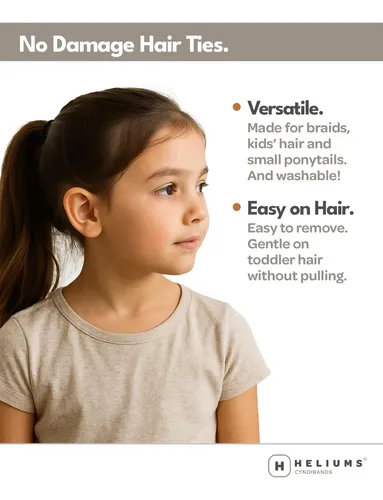 Cintas De Helio Para El Cabello, Extra Pequeñas, No Dañan, C