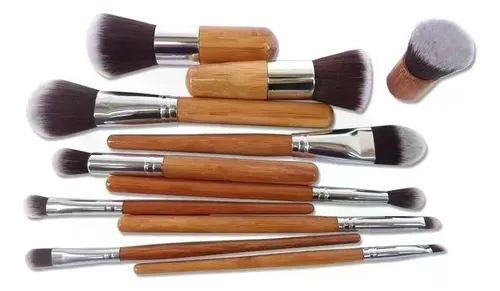 Q Pinceles Maquillaje Profesionales Suaves, Set 11 Piezas