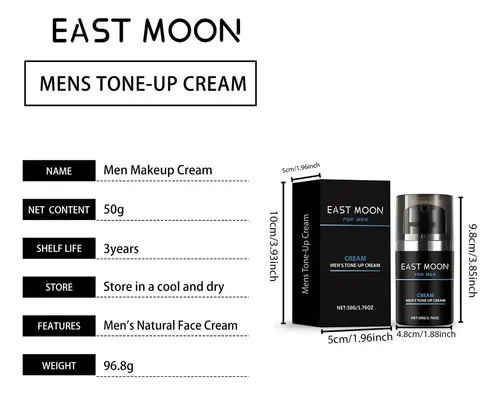 Gxg2 Crema Bb Para Hombre East Moon, Ligera E Hidratante