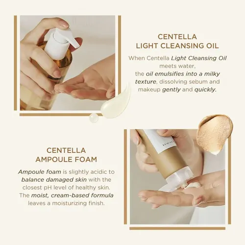 Skin1004 Madagascar Centella Double Cleansing Duo Set 2 Pzs Momento De Aplicación Día/noche Tipo De Piel Todo Tipo De Piel