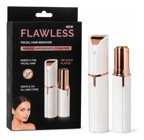 Depiladora Facial Eléctrica Tipo Labial Mujer Sin Dolor Port