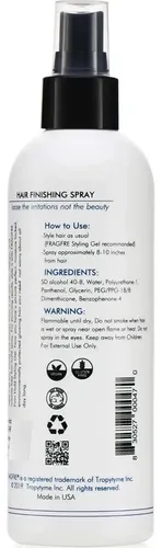 Spray Fuerte Fijador Cabello Fragfre 8 Oz Sin Fragancia