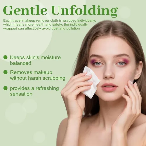 Toallitas Removedoras Maquillaje 100 Pzas Pepino Twoworld