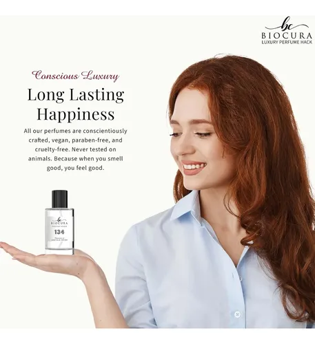 Biocura Bc Perfume 564 Eau De Cologne Para Mujer En Aerosol, 50 Ml