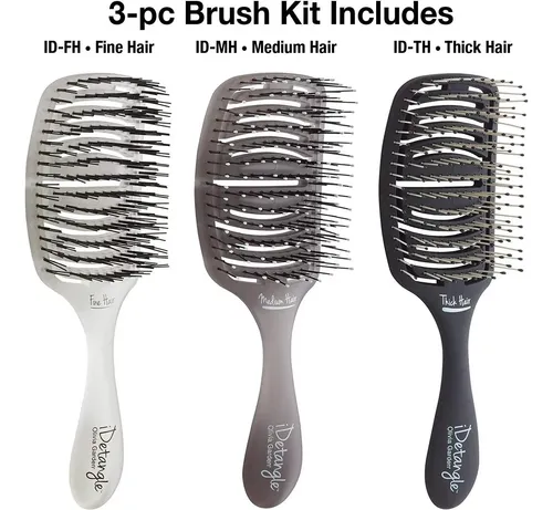 Cepillo Para Cabello Olivia Garden Idetangle Doble Curva