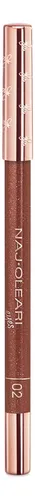 Delineador Lápiz De Ojos Naj Oleari Luminous Eye Pencil Color 02 Pearly Brown