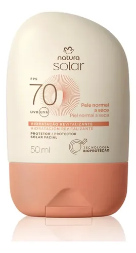 Protector Solar Facial Piel Normal A Seca Fps 70 Natura