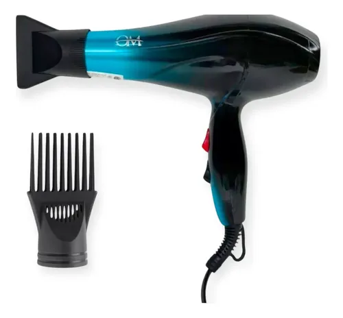 Secador De Pelo Om 4 En 1 2200w Color Turquesa