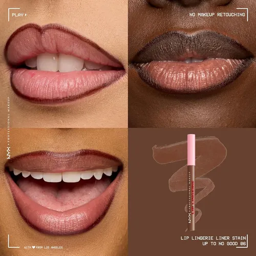 Lápiz Delineador Labial Nyx Lip Lingerie Sculpting Lip