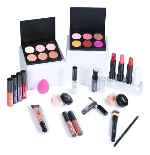 Kit De Maquillaje Profesional De Larga Duración, Resistente