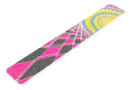 Lima Recta Estampada Diswald & Co Manicuría Profesional Uñas Gel 18cm