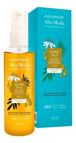 Oleo Capilar Vegano Alfaparf Alta Moda Super Oils Argán 55ml