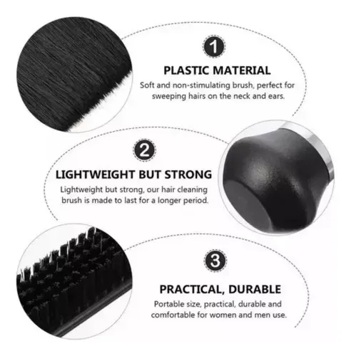 Cepillo De Limpieza De Cabello Profesional Para Barbería Pro