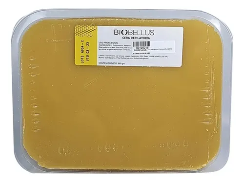 Cera Depilatoria Elastica Biobellus Depilacion Miel 1kg