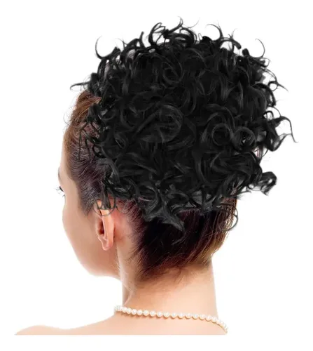 W Nuevo Postizos Rizados Accesorio Para Cabello Corto W