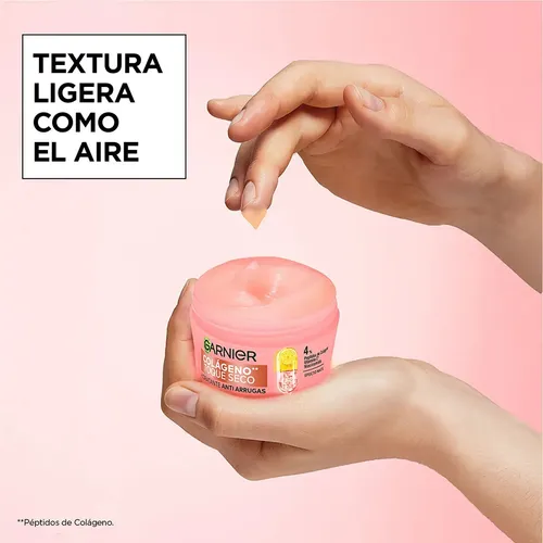 Garnier Hidratante Toque Seco Anti Arrugas Con Colágeno 85g