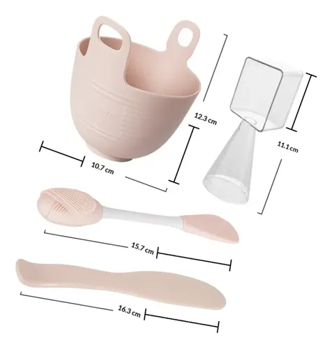 Set 2 Mascarillas Silicona Cuenco Facial