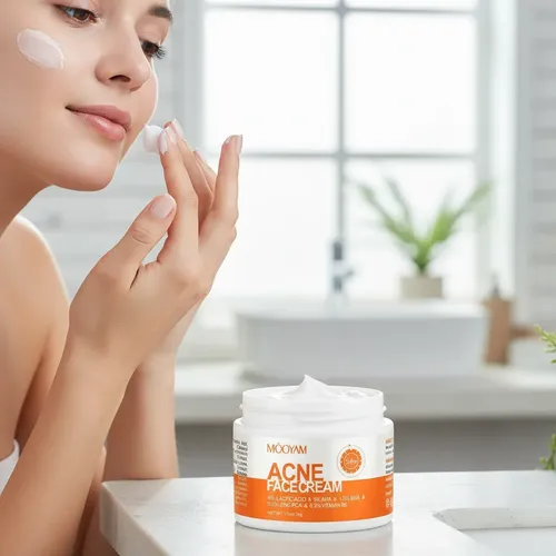 Crema Facial Antiacné Con Ácido Salicílico