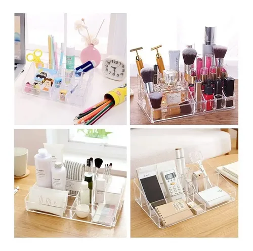 Organizador De Labiales Maquillajes Acrílico Porta Cosmetico