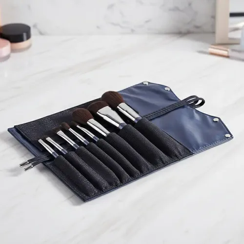Set De Brochas De Maquillaje Suaves, 8 Piezas Para Una Aplic
