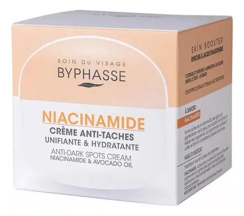 CREMA ANTIMANCHAS NIACINAMIDA Byphasse DE DÍA Y NOCHE x50ML