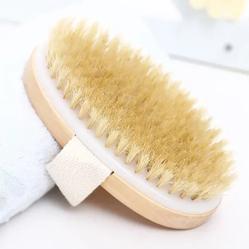 Cepillo Corporal Exfoliante De Madera 1 Pieza