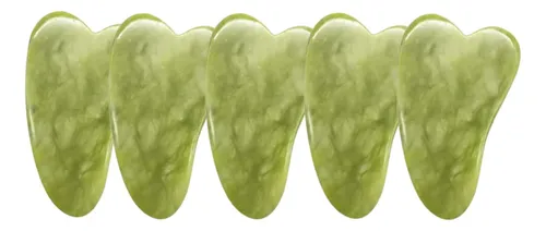 Juego De 5 Tablas De Jade Para Masaje Gua Sha Guasha