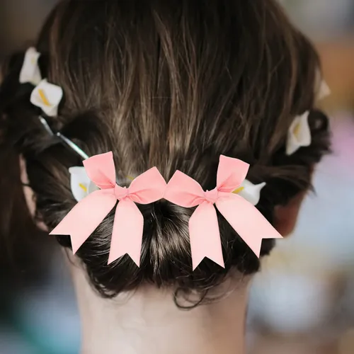 50 Lazos De Cinta Para El Pelo Hechos A Mano Para Adolescent