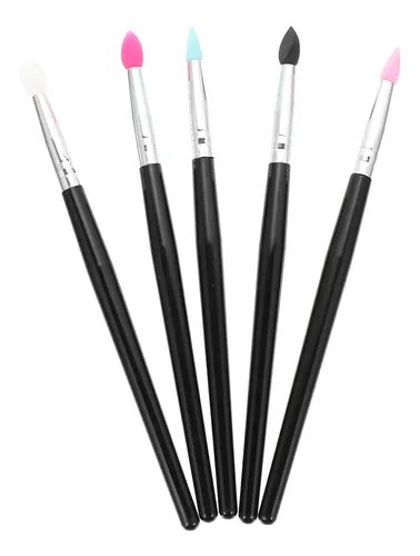 5pcs Brochas Creativas Lápiz Labial Sombras Maquillaje