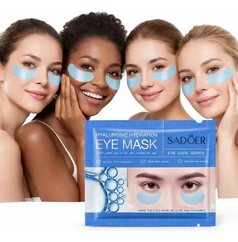 Pack X3 Sadoer Parches Anti Ojeras Hidratantes Ojos Todo Tipo De Piel