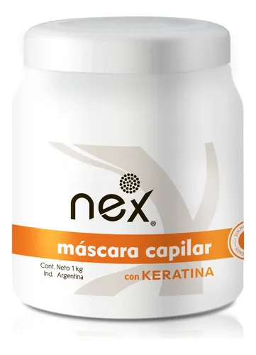 Tratamiento Mascara Keratina Nex 1kg Restructura Fortalece