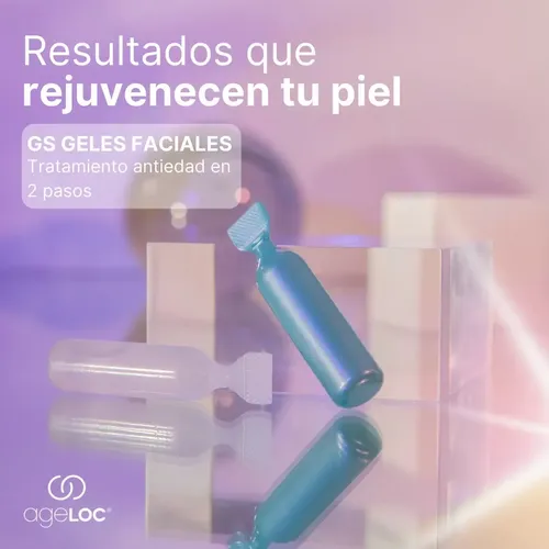 Geles Faciales Nuevo Skin Ageloc Galvanic Spa X 2