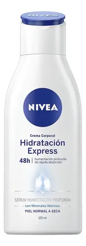 Crema para cuerpo Nivea Express Hydration Hidratación Express en tubo 125mL