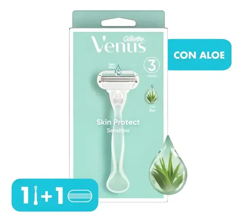 Gillette Venus Sensitive+crema Depilatoria Veet Puré Y Fresh
