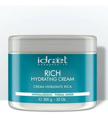 Idraet Crema Hidratante Rica Agua Termal Soja Hidratacion