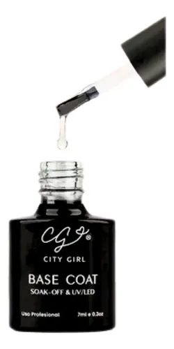Base Coat City Girl 7ml Uv/led Semipermanente Profesional