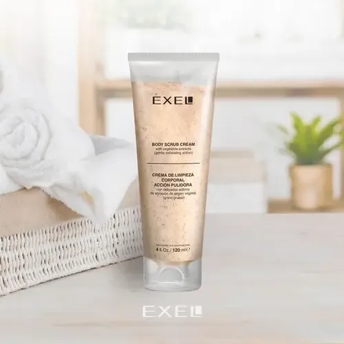 Exel Crema Pulidora Exfoliante Corporal Grano Grueso (120ml)