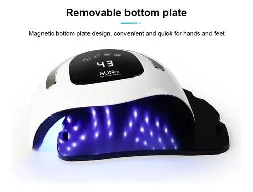 Cabina Para Uñas Profesional Uv/led 60 Leds Sun Y2 168w