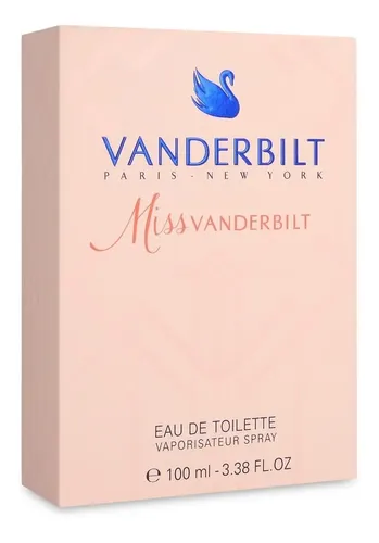 Perfume Miss Vanderbilt de Gloria Vanderbilt, Eau de Toilette Floral Amaderado para Mujer, 100 mL
