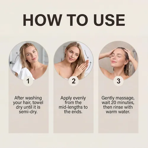 3d Collagen Hair Mask, Hydrating Treatment, Deep