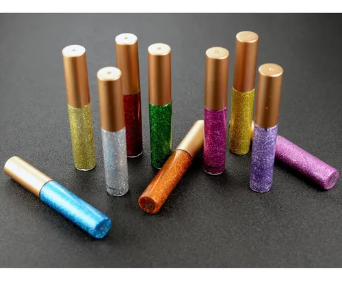 Delineador Líquido Con Brillo Dorado Resistente Al Agua