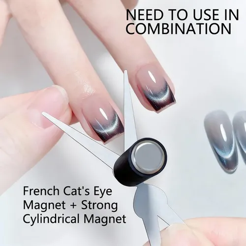 Cat Eye Magnetic For Nails 2pcs Cateye Gel Nail Polish