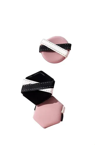 Set De 3 Esponjas De Maquillaje En Forma De Lágrima Con Dobl